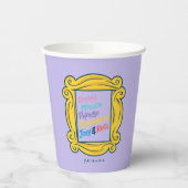 FRIENDS™ Namen in Peephole Papieren Bekers (Links)