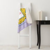 FRIENDS™ Namen in Peephole Sherpa Deken (In situ)