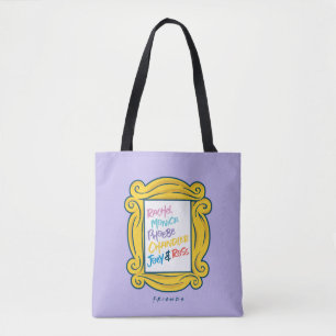 FRIENDS™-namen in Peephole Tote Bag