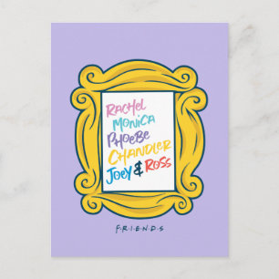 FRIENDS™ Namen in Peephole Uitnodiging Briefkaart