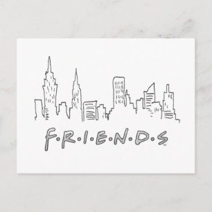 FRIENDS™   New York City Silhouette Briefkaart