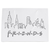 FRIENDS™ | New York City Silhouette Groot Cadeauzakje (Voorkant)