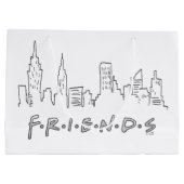 FRIENDS™ | New York City Silhouette Groot Cadeauzakje (Achterkant)