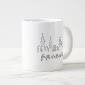 FRIENDS™ | New York City Silhouette Grote Koffiekop (Voorkant rechts)