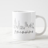 FRIENDS™ | New York City Silhouette Grote Koffiekop (Rechts)