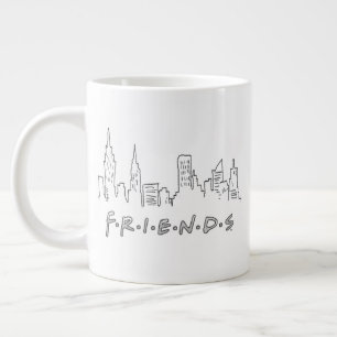 FRIENDS™   New York City Silhouette Grote Koffiekop