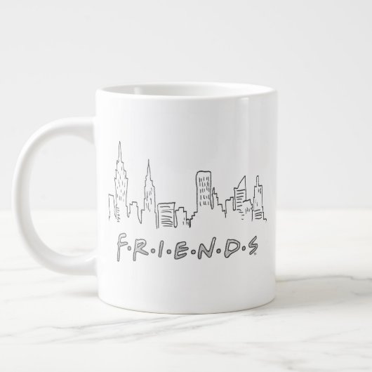 FRIENDS™ | New York City Silhouette Grote Koffiekop (Links)