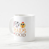 Friends Not Food Koffiemok (Voorkant links)