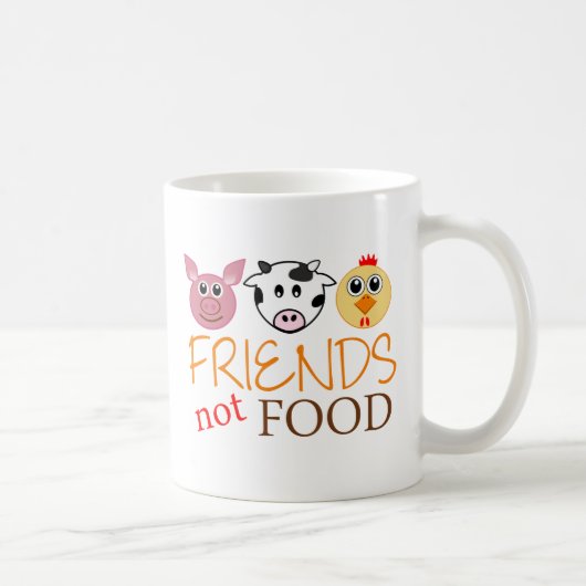 Friends Not Food Koffiemok (Rechts)