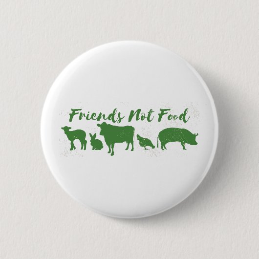 Friends Not Food Ronde Button 5,7 Cm (Voorkant)