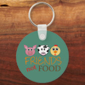 Friends Not Food Sleutelhanger (Voorkant)