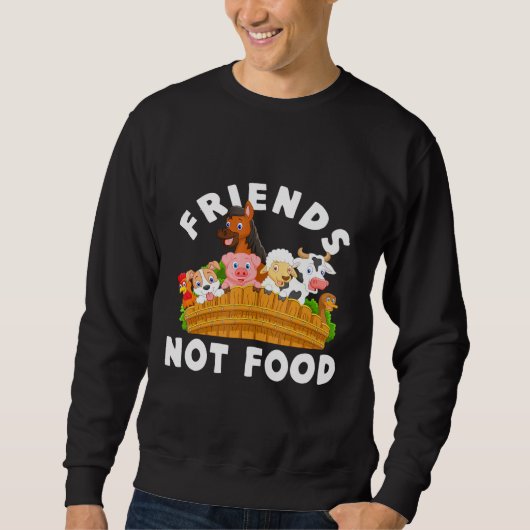 Friends Not Food Trui (Voorkant)