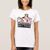 Friends not Food Tshirt (Voorkant)