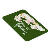 Friends Not Food Vegan Vegetarian Diet Magneet (Rechterzijde)