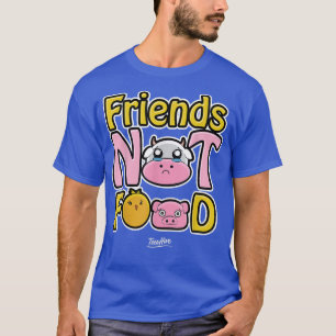 Friends Not Food Vegan Vegetarian T-shirt