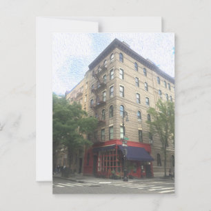 FRIENDS NYC Appartement Briefkaart