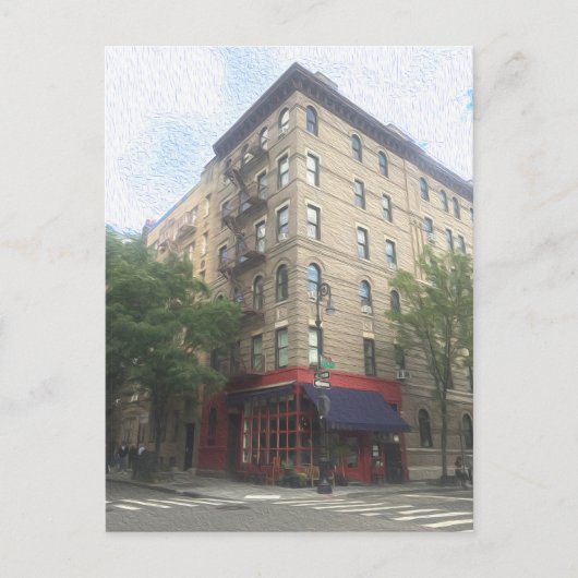 FRIENDS NYC Appartement Briefkaart (Voorkant)