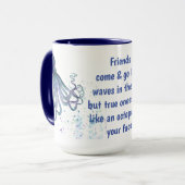 Friends Octopus op je gezicht Funny Quote Mok (Voorkant links)