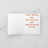 Friends of Bill W: Birthday Camel note card Kaart (Binnen)