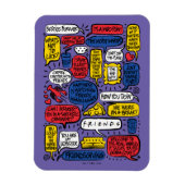 FRIENDS™-offertes Magneet (Verticaal)