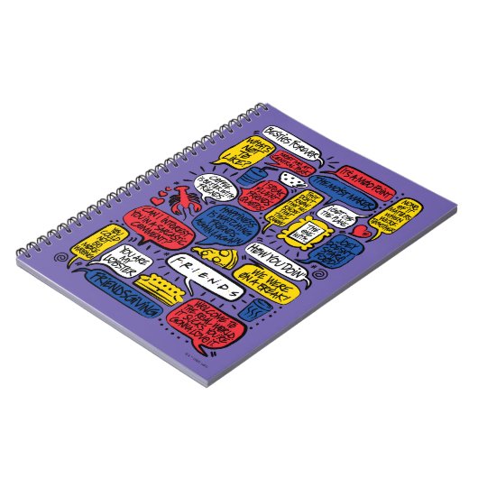 FRIENDS™-offertes Notitieboek (Linkerzijde)
