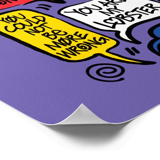 FRIENDS™-offertes Poster (Hoek)