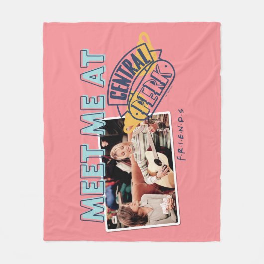 FRIENDS™ | Ontmoet me bij Central Perk Fleece Deken (Voorkant)