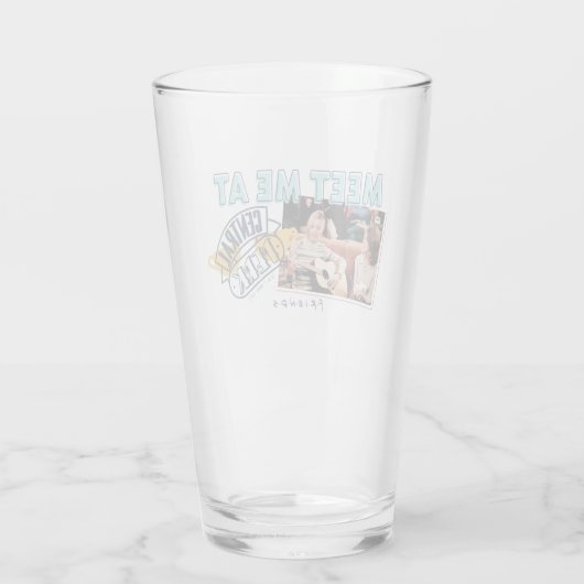 FRIENDS™ | Ontmoet me bij Central Perk Glas (Achterkant)