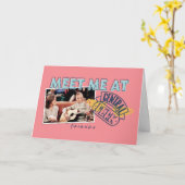 FRIENDS™ | Ontmoet me bij Central Perk Kaart (Gele Bloem)