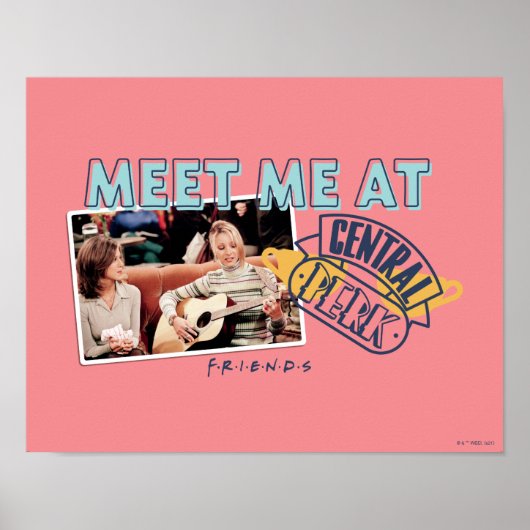 FRIENDS™ | Ontmoet me bij Central Perk Poster (Voorkant)