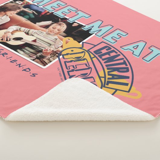 FRIENDS™ | Ontmoet me bij Central Perk Sherpa Deken (3/4)