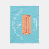 FRIENDS™ | Op de hele nacht Fleece Deken (Voorkant)