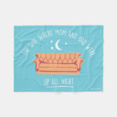 FRIENDS™ | Op Tot Laat Fleece Deken (Voorkant (Horizontaal))