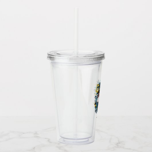 FRIENDS™ | Oude bok en rol Acryl Drinkbeker (Rechts)