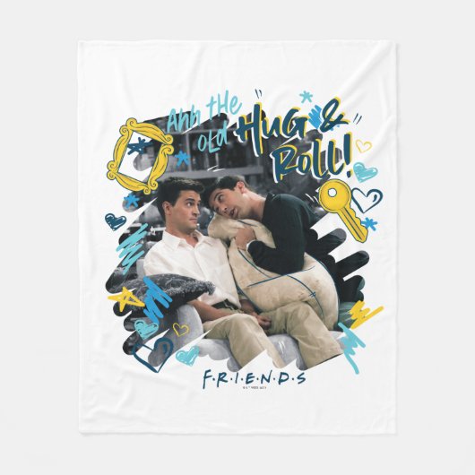 FRIENDS™ | Oude bok en rol Fleece Deken (Voorkant)
