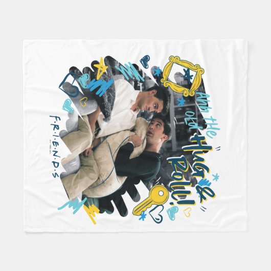 FRIENDS™ | Oude bok en rol Fleece Deken (Voorkant (Horizontaal))