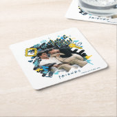 FRIENDS™ | Oude bok en rol Kartonnen Onderzetters (Schuin)