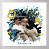 FRIENDS™ | Oude bok en rol Poster (Voorkant)