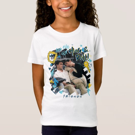 FRIENDS™ | Oude bok en rol T-shirt (Voorkant)