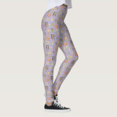 FRIENDS™ | Paars Iconenpatroon Leggings (Rechts)
