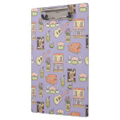 FRIENDS™ | Paars Pictogrampatroon Klembord (Links)