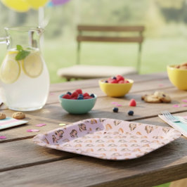 Friends Papieren Borden Papieren Bordje