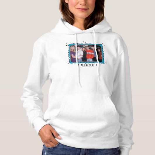 FRIENDS™ | Paren in straatkleding Hoodie (Voorkant)