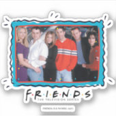 FRIENDS™ | Paren in straatkleding Sticker (Voorkant)
