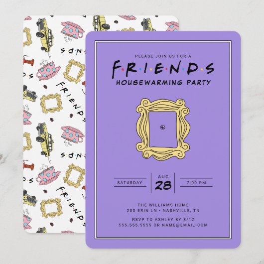 FRIENDS™ | Partij voor de opwarming van de aarde Kaart (Voorkant / Achterkant)