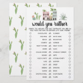 Friends Party Zou je liever een bewerkbaar spel he (Voorkant / Achterkant)