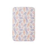 FRIENDS™ | Pastel Central Perk-patroon Badmat (Voorkant Verticaal)