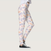 FRIENDS™ | Pastel Central Perk Patroon Leggings (Rechts)