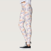 FRIENDS™ | Pastel Central Perk Patroon Leggings (Links)