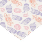 FRIENDS™ | Pastel Central Perk Patroon Tafelkleed (Gekanteld)